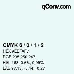 Color code: CMYK 6 / 0 / 1 / 2 | qconv.com