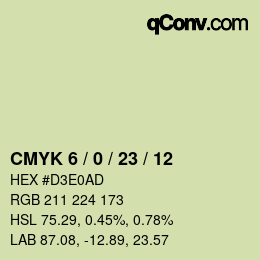 カラーコード: CMYK 6 / 0 / 23 / 12 | qconv.com