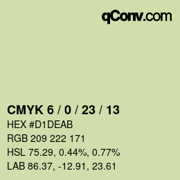 カラーコード: CMYK 6 / 0 / 23 / 13 | qconv.com