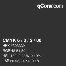 Color code: CMYK 6 / 0 / 2 / 80 | qconv.com