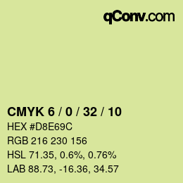 Color code: CMYK 6 / 0 / 32 / 10 | qconv.com