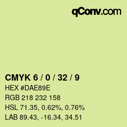 Color code: CMYK 6 / 0 / 32 / 9 | qconv.com