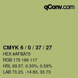 Color code: CMYK 6 / 0 / 37 / 27 | qconv.com