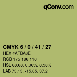 カラーコード: CMYK 6 / 0 / 41 / 27 | qconv.com