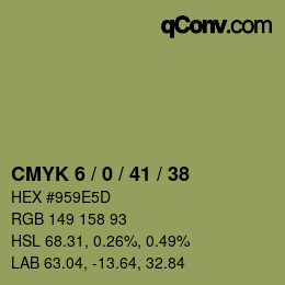 Color code: CMYK 6 / 0 / 41 / 38 | qconv.com