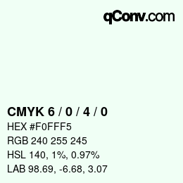 Color code: CMYK 6 / 0 / 4 / 0 | qconv.com