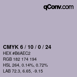 Color code: CMYK 6 / 10 / 0 / 24 | qconv.com