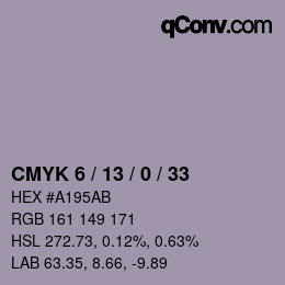 Color code: CMYK 6 / 13 / 0 / 33 | qconv.com