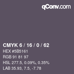 カラーコード: CMYK 6 / 16 / 0 / 62 | qconv.com