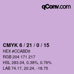 Código de color: CMYK 6 / 21 / 0 / 15 | qconv.com