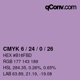 Color code: CMYK 6 / 24 / 0 / 26 | qconv.com