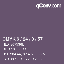 Color code: CMYK 6 / 24 / 0 / 57 | qconv.com