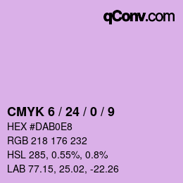 Color code: CMYK 6 / 24 / 0 / 9 | qconv.com