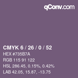 Color code: CMYK 6 / 26 / 0 / 52 | qconv.com