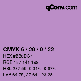 颜色代码: CMYK 6 / 29 / 0 / 22 | qconv.com