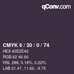 Color code: CMYK 6 / 30 / 0 / 74 | qconv.com