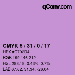 Color code: CMYK 6 / 31 / 0 / 17 | qconv.com