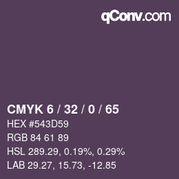 Color code: CMYK 6 / 32 / 0 / 65 | qconv.com