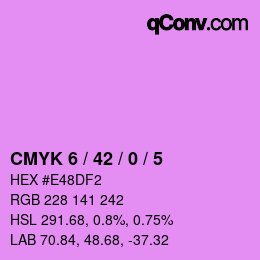 カラーコード: CMYK 6 / 42 / 0 / 5 | qconv.com