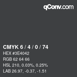 Color code: CMYK 6 / 4 / 0 / 74 | qconv.com