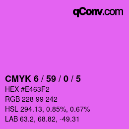 Color code: CMYK 6 / 59 / 0 / 5 | qconv.com