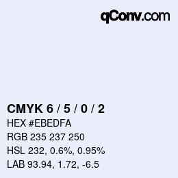 Color code: CMYK 6 / 5 / 0 / 2 | qconv.com