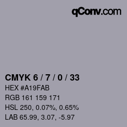 Color code: CMYK 6 / 7 / 0 / 33 | qconv.com