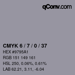 Color code: CMYK 6 / 7 / 0 / 37 | qconv.com