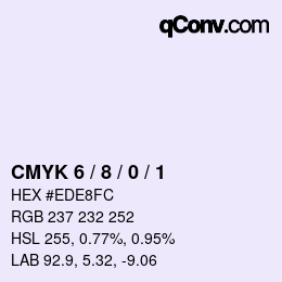 Color code: CMYK 6 / 8 / 0 / 1 | qconv.com