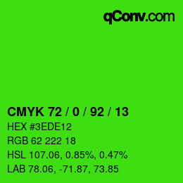 Color code: CMYK 72 / 0 / 92 / 13 | qconv.com