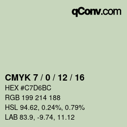 Color code: CMYK 7 / 0 / 12 / 16 | qconv.com