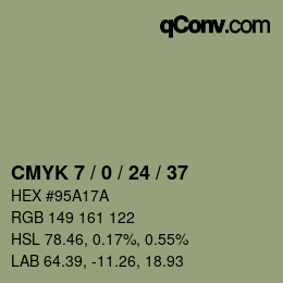 Color code: CMYK 7 / 0 / 24 / 37 | qconv.com