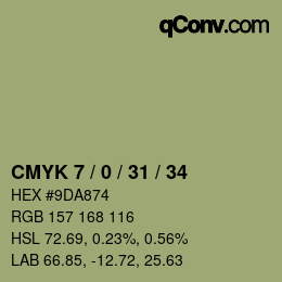 Color code: CMYK 7 / 0 / 31 / 34 | qconv.com