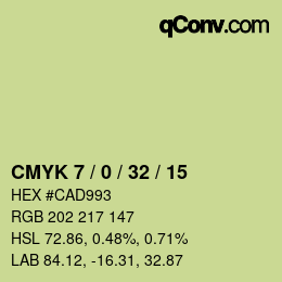 Color code: CMYK 7 / 0 / 32 / 15 | qconv.com