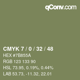 Color code: CMYK 7 / 0 / 32 / 48 | qconv.com