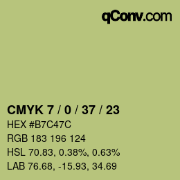 颜色代码: CMYK 7 / 0 / 37 / 23 | qconv.com
