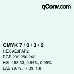 Color code: CMYK 7 / 0 / 3 / 2 | qconv.com