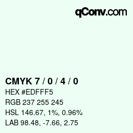 Color code: CMYK 7 / 0 / 4 / 0 | qconv.com