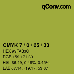 Color code: CMYK 7 / 0 / 65 / 33 | qconv.com