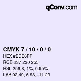 Color code: CMYK 7 / 10 / 0 / 0 | qconv.com