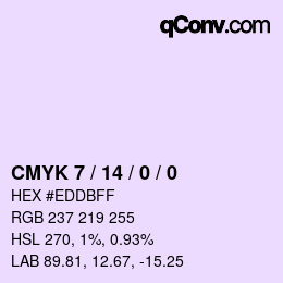 Color code: CMYK 7 / 14 / 0 / 0 | qconv.com