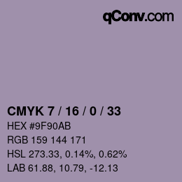 Color code: CMYK 7 / 16 / 0 / 33 | qconv.com