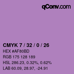 Color code: CMYK 7 / 32 / 0 / 26 | qconv.com