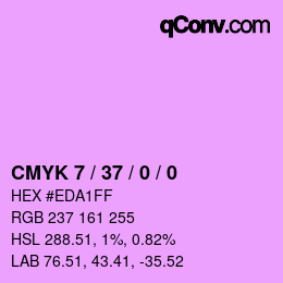 カラーコード: CMYK 7 / 37 / 0 / 0 | qconv.com