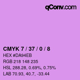 Color code: CMYK 7 / 37 / 0 / 8 | qconv.com