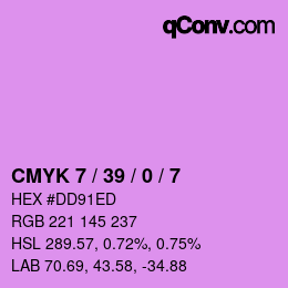 Color code: CMYK 7 / 39 / 0 / 7 | qconv.com