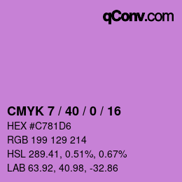 Color code: CMYK 7 / 40 / 0 / 16 | qconv.com