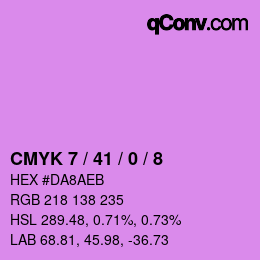カラーコード: CMYK 7 / 41 / 0 / 8 | qconv.com
