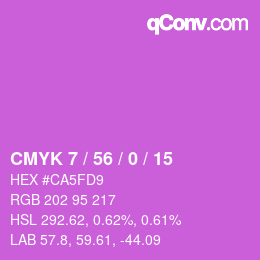 Color code: CMYK 7 / 56 / 0 / 15 | qconv.com
