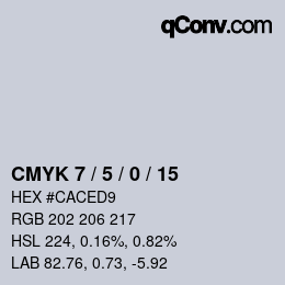 Color code: CMYK 7 / 5 / 0 / 15 | qconv.com